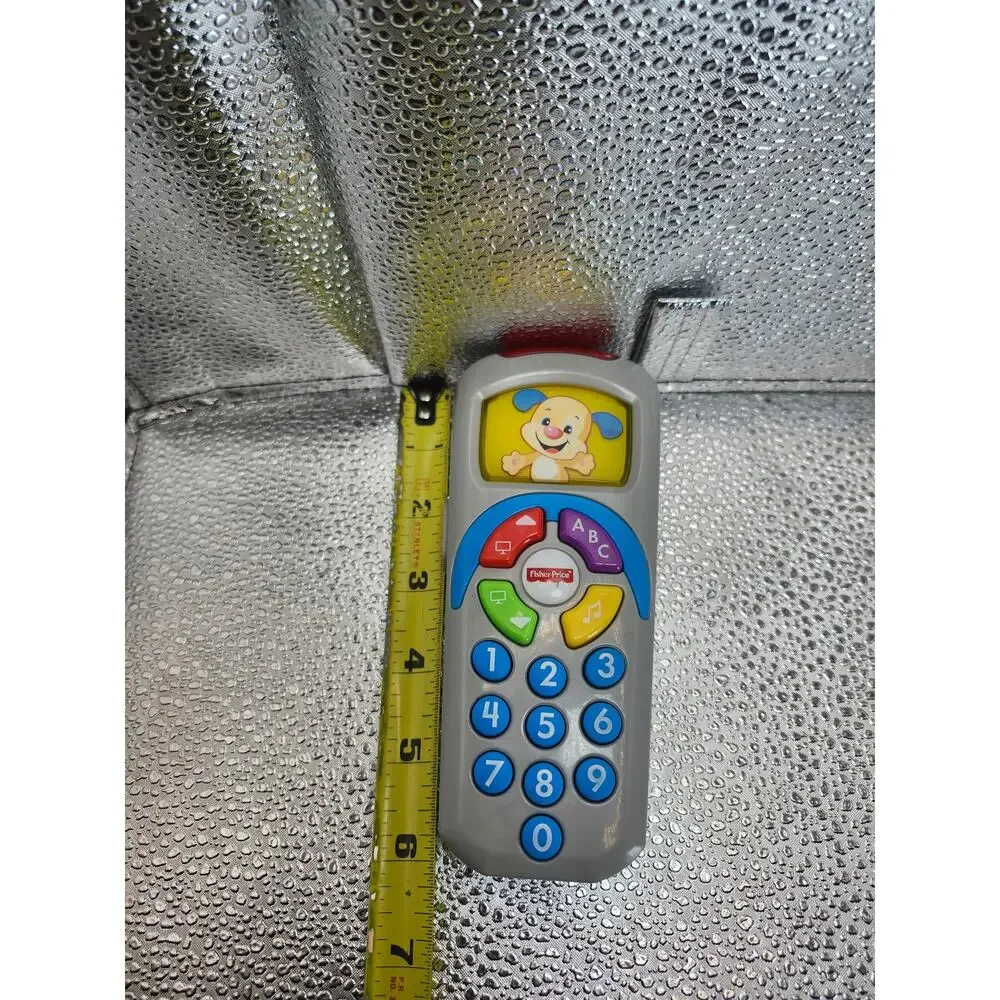 Fisher-Price Laugh &‎ Learn Puppy’s Remote Pretend TV Control Music Tested Gray